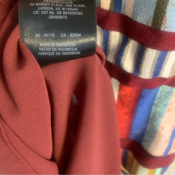 Maeve Anthropologie Au Revoir Stripe Shift Dress - Picture 11 of 16